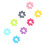 Unique 16PCS Silicone Flower Drink Markers for Wine Cup Identification 11