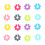 Unique 16PCS Silicone Flower Drink Markers for Wine Cup Identification 2