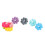 Unique 16PCS Silicone Flower Drink Markers for Wine Cup Identification 4