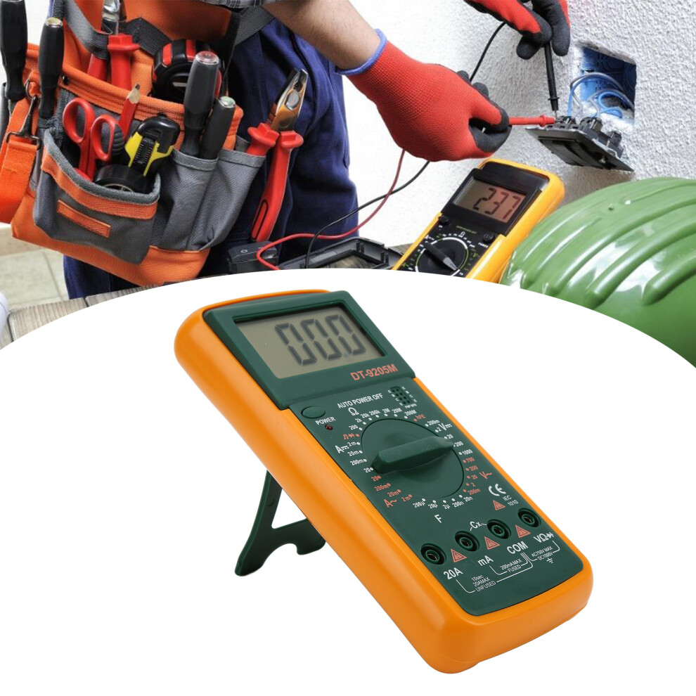 Dtâ9205M Lcd Digital Multimeter 200Î©Â20Mî© Resistance 59X31mm 4051357881381