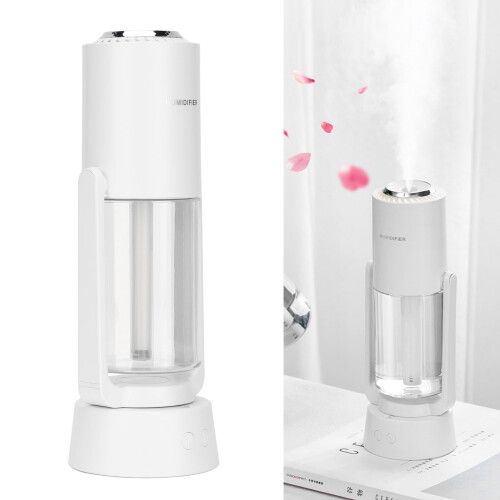 Umidificatore automatico rotante 230 ml bianco compatto