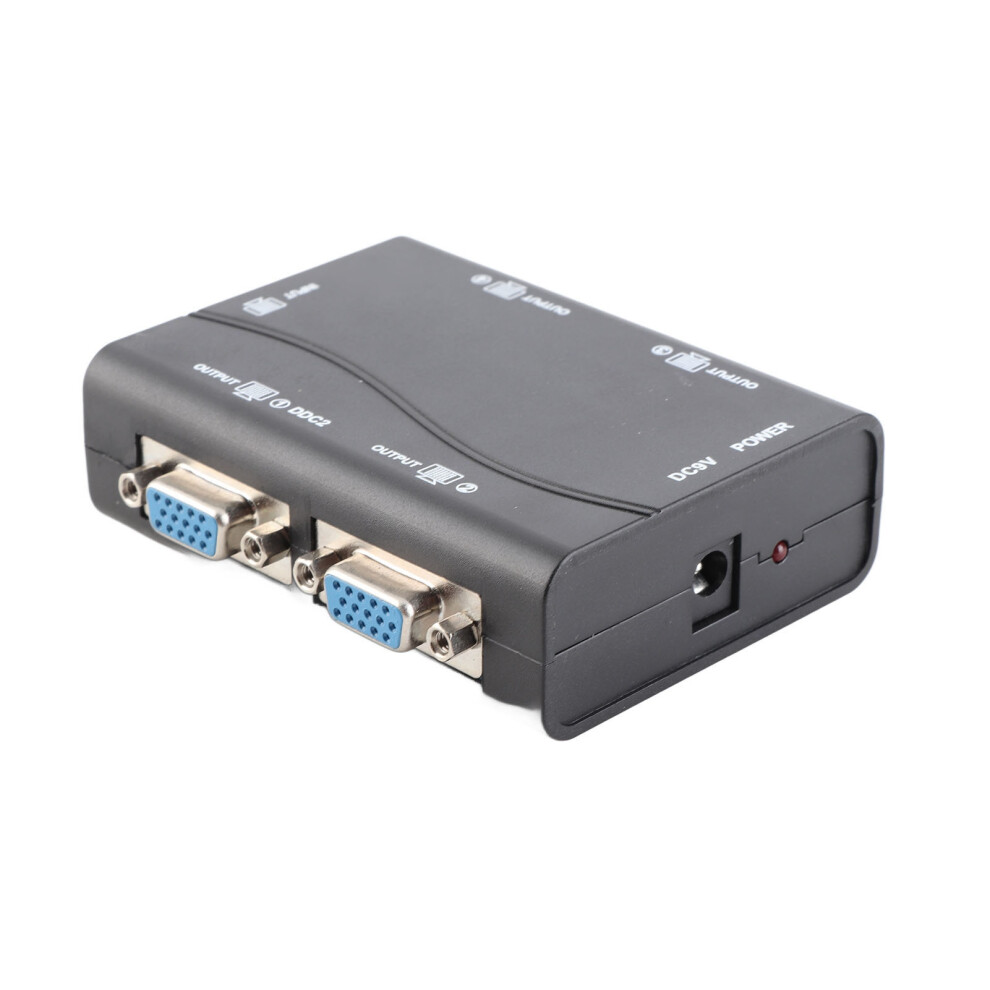 High-Quality Vga Splitter 1X4 250Mhz 1920X1440 Usb Powered For Laptop & Tv 8711357883049