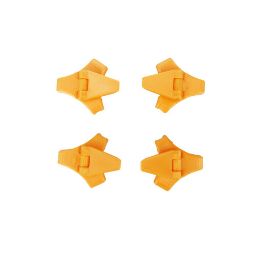 Height Adjustable Foldable Drones Landing Pad AntiWear-Orange