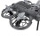 Height Adjustable Foldable Drones Landing Pad AntiWear-Orange 4