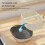 Bird Potty Training Perch Stand With Feeding Bowl For-Style1 5