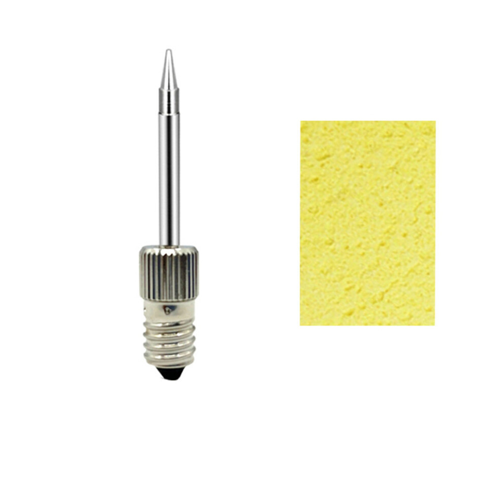 (Silver E10pointed, 1) Soldering Tips For E10 Welding Irons At Home Interface Selected-image-OPC-PMQX98Q-NEW