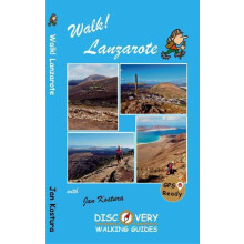 Walk Lanzarote by Jan Kostura Paperback Book