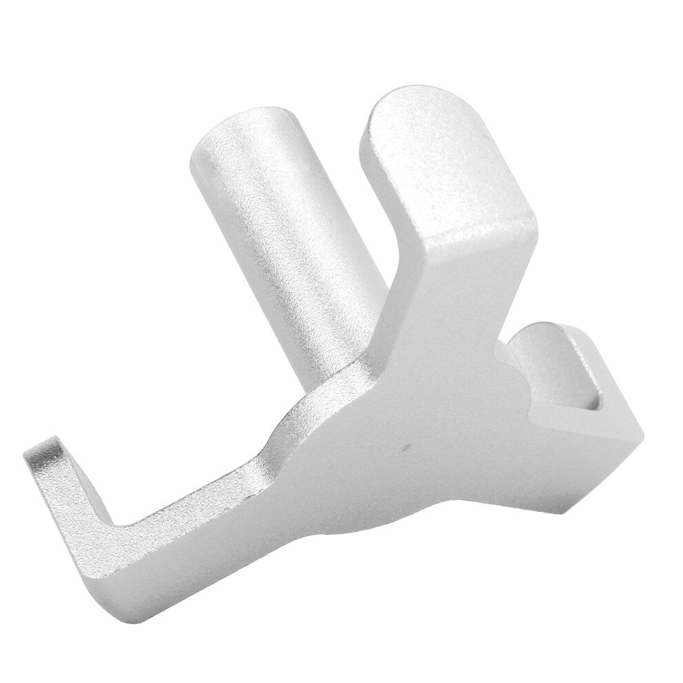 Aluminium Alloy Rear Trunk Grocery Hook For Tesla Model 3 2018-2021 Silver 8351357885645