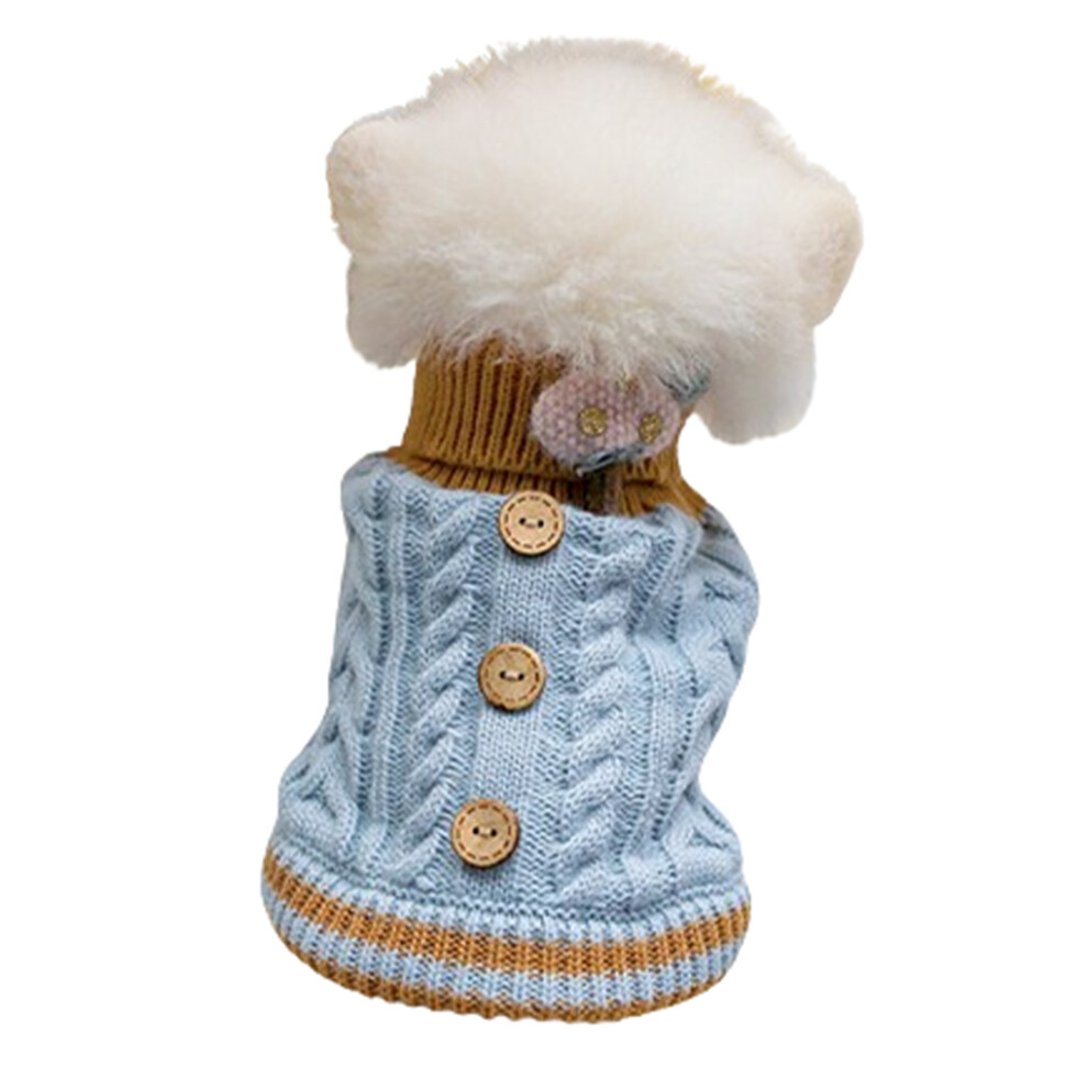 (blue XL) Stay Fashionable And Warm Dog Sweater Jacket For Winter Keeping Warm-image-OPC-PMQXDXQ-NEW