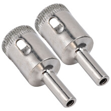 2er-Set Diamant-Lochsäge mit 22 mm für Glas, Keramik, Fliesen, Stein