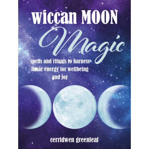 Wiccan Moon Magic by Cerridwen Greenleaf Hardcover Book