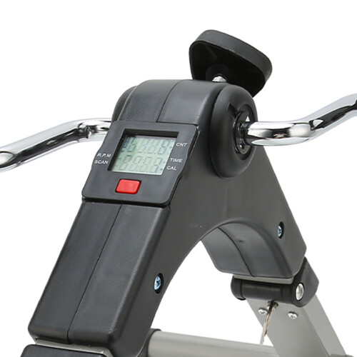 Adjustable Resistance Pedal Exerciser - LED & Foldable Design for Desk 2
