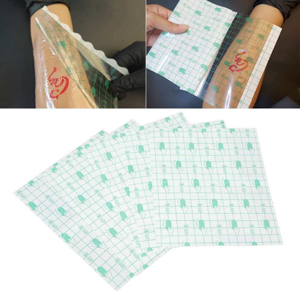 5pcs Waterproof Tattoo Bandage 18x15cm Protective Film Tape
