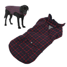 Cappotto per cani XL a quadri caldo impermeabile antivento
