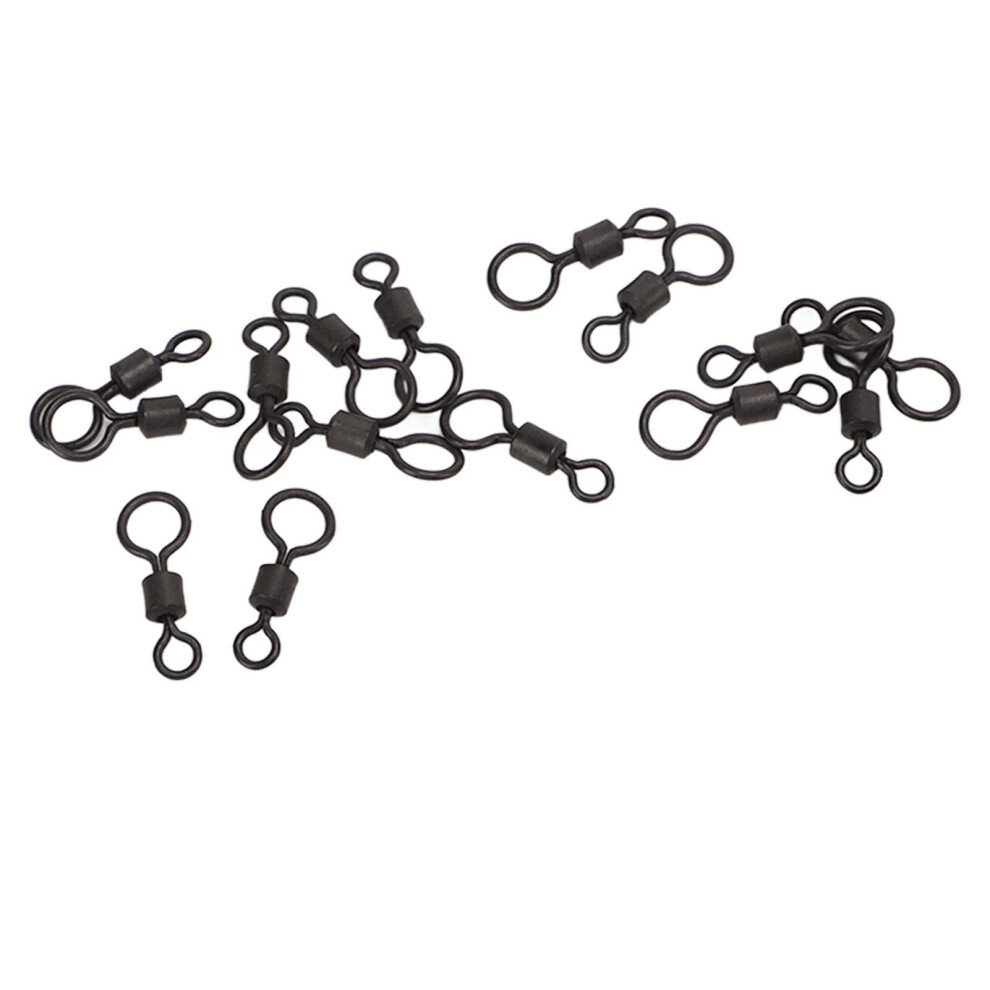 50pcs Rolling Swivels for Fishing Stainless Steel Barrel Bearing High Tensile-image-OPC-PMQXWXP-NEW