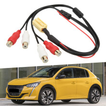 4RCA Mini ISO 6-poliges Audiokabel für Seat, VDO, MF IV, T4 Ersatz