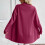 Women's Long Knitted Solid Color Cardigan-Pink XXL 5