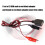 Double Purpose USB Alligators Clip Power Cables PVC 50cm for 6