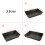 Rectangular Aluminum Bakewares 5cm Deep Detroiter Pizza-13X9 3