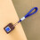 Multiple Scene Wooden Phone Charm Clicking Button-or ange 6