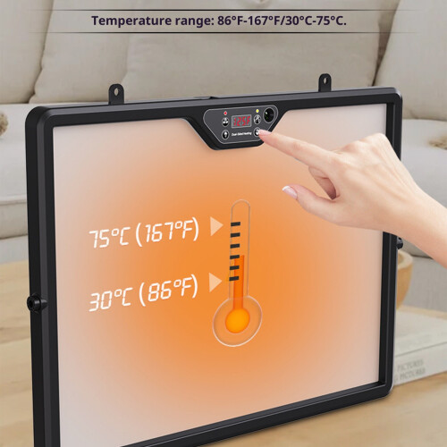 Multiuse Heater For Chicken Coops Double Side Heating Panel with 1