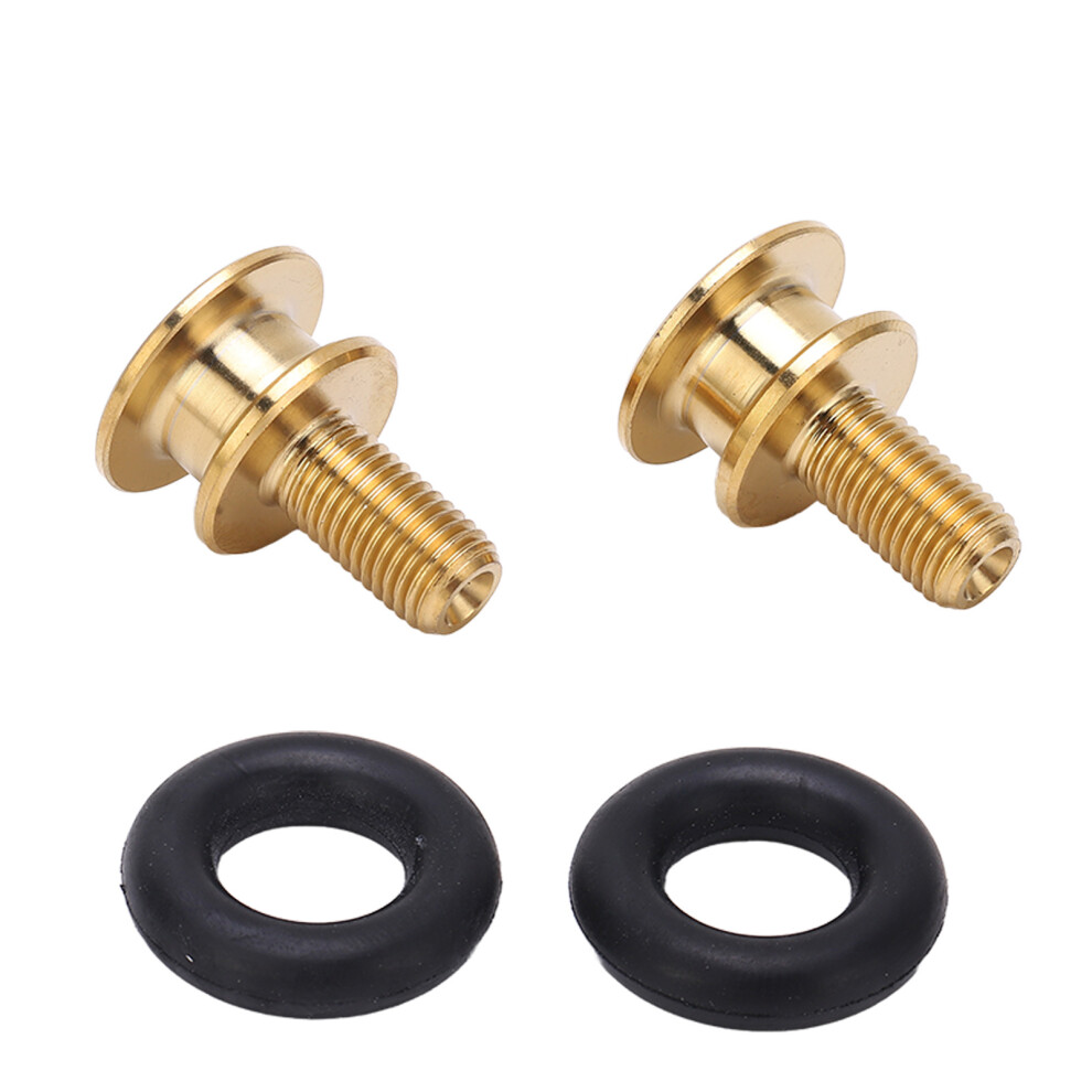 Titanium Alloy M8x15mm Square Hole Crank Fixing Screw Waterproof 7901357896335