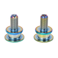 Durable M8x15mm Titanium Crank Bolt for Mountain Cycle Bracket