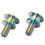 Durable M8x15mm Titanium Crank Bolt for Mountain Cycle Bracket 13