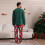 Familien-Weihnachtspyjamas, passende Sets, modische-Mutter XL 4