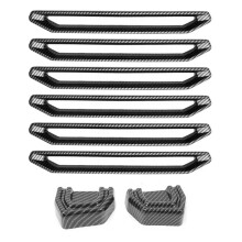 Kunststoff-Gepäckträger-Plattenschutz,-8 Stück Kabel
