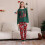 Familien-Weihnachtspyjamas, passende Sets, modische-Mutter XXL 6