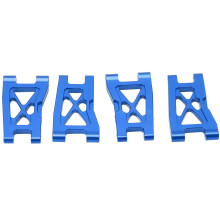 Blauer Metall-Suspendiarme-Kit für TRAXXAS Latrax Teton 1/18 RC Auto Vorder- & Hinterachse