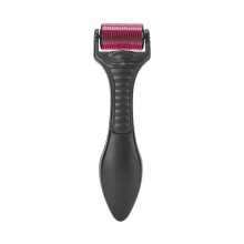 1080 Pin Mikronadelroller für Absorption und Peeling, Schwarzer Griff, Lila Roller-Kopf