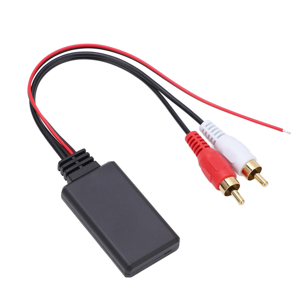 Car Bluetooth 5.0 Adapter With 2 Rca Wireless Aux Cable Replacement 4941357898581