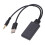 3,5 mm Auto Bluetooth Empfänger Musikplayer AUX USB Adapter ABS Stereo Adapter 3