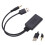 3,5 mm Auto Bluetooth Empfänger Musikplayer AUX USB Adapter ABS Stereo Adapter 12