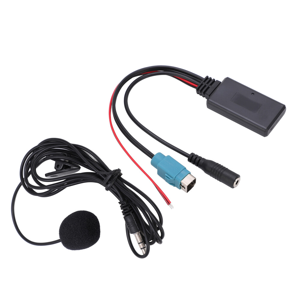 Bluetooth Aux Cable Adapter For Alpine 2009+ Stereo With Removable Microphone 6941357900008