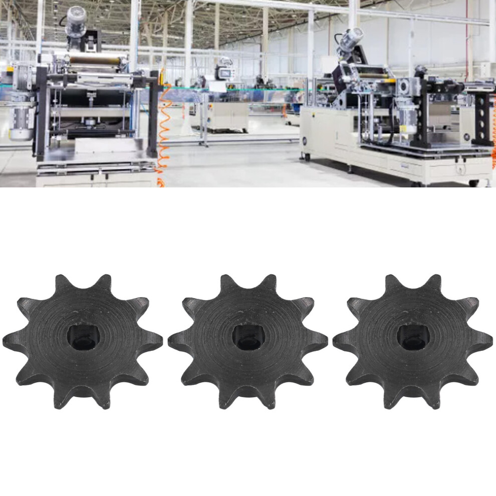 Drive Gear Set 3 Steel Sprockets 8Mm Pitch 6Mm D Hole 10 Teeth 5031357899868