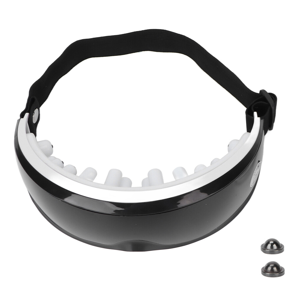 Dark Electric Eye Massager Circles Relief Vibrations Magnet Therapy 22Pcs