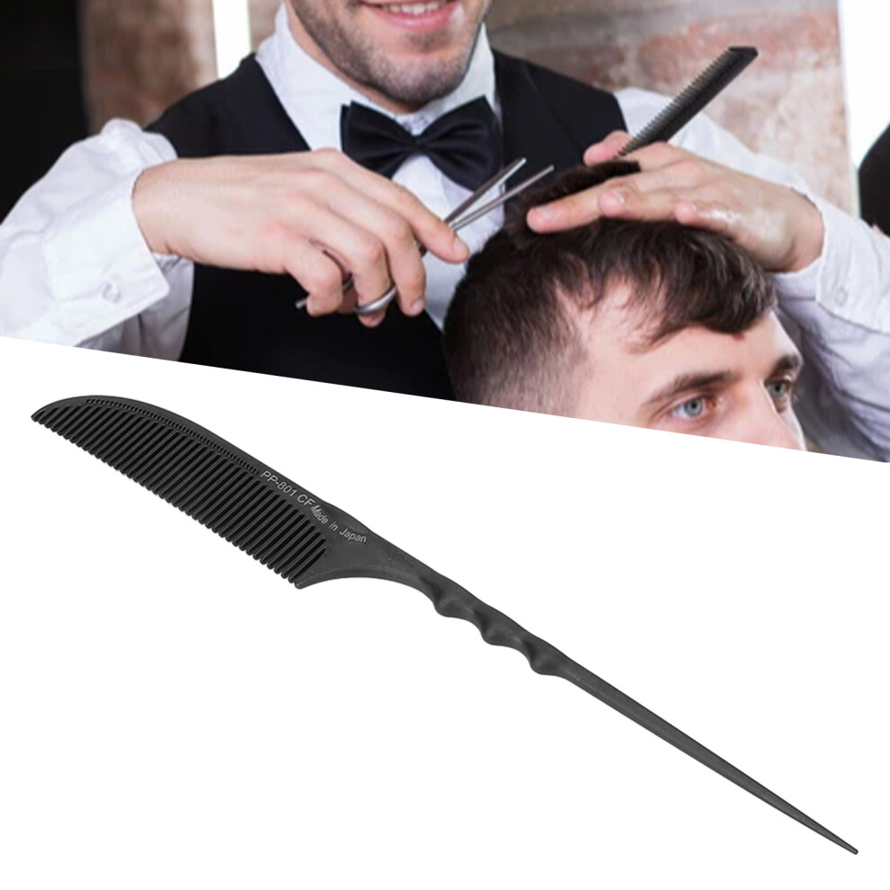 Unisex Professional Grade Heat Resistant Tail Comb For All Hair Types Pp-801