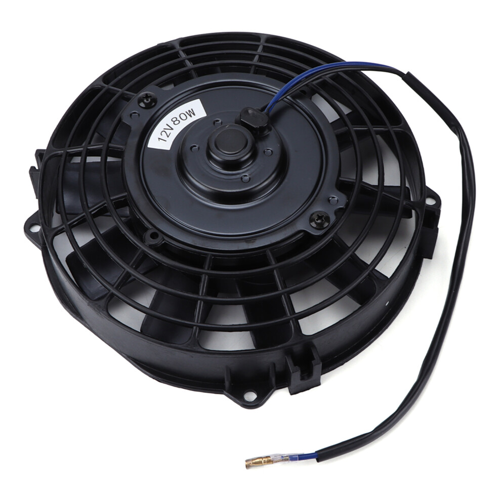 Slim 12V 80W Electric Radiator Fan For Ac System Intercooler Cooling In Cars 4991357904638