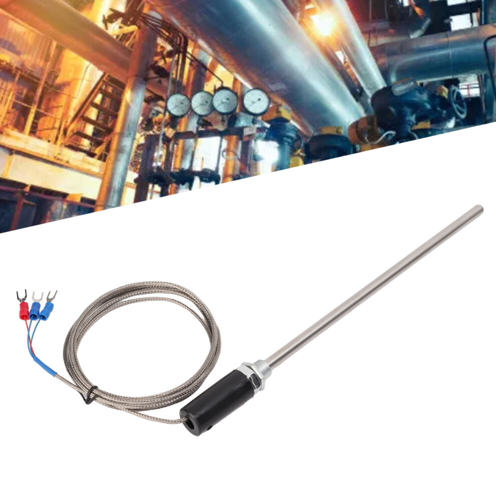 Stainless Steel M12 Probe Thermocouple Pt100 0-400C, 7Mm X 200Mm 9331357905382
