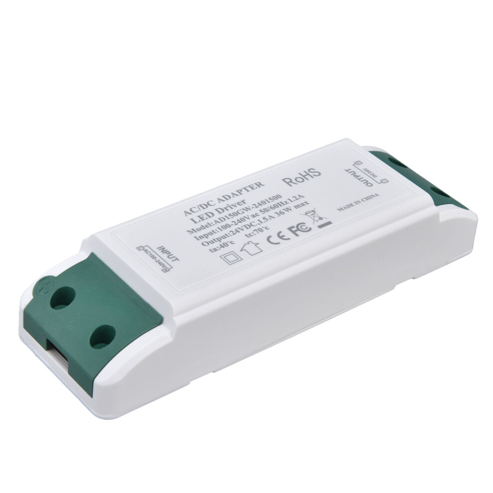 36W 24V Led Power Supply Driver 1.5A Constant Current Transformer Ac100v-240V 6951357906115