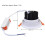 7W LED Embedded Spotlights 108mm Dustproof Warm Light 6000K 4