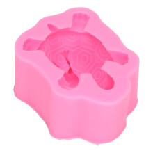 Rosa Silikonform für Kuchen, Fondant, Schokolade, 10 cm
