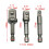 Versatile 8-Piece Socket Adapter Set for Impact Drivers - 1/4 3/8 1/2 Inch 6