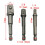 Versatile 8-Piece Socket Adapter Set for Impact Drivers - 1/4 3/8 1/2 Inch 7