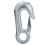 4Pcs Galvanized Winch Hook Set 108x20mm with Safety Latches 12