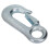 4Pcs Galvanized Winch Hook Set 108x20mm with Safety Latches 6
