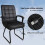 Heated Seat Cushion with Temp Control, 47x47cm, Universal Fit 5